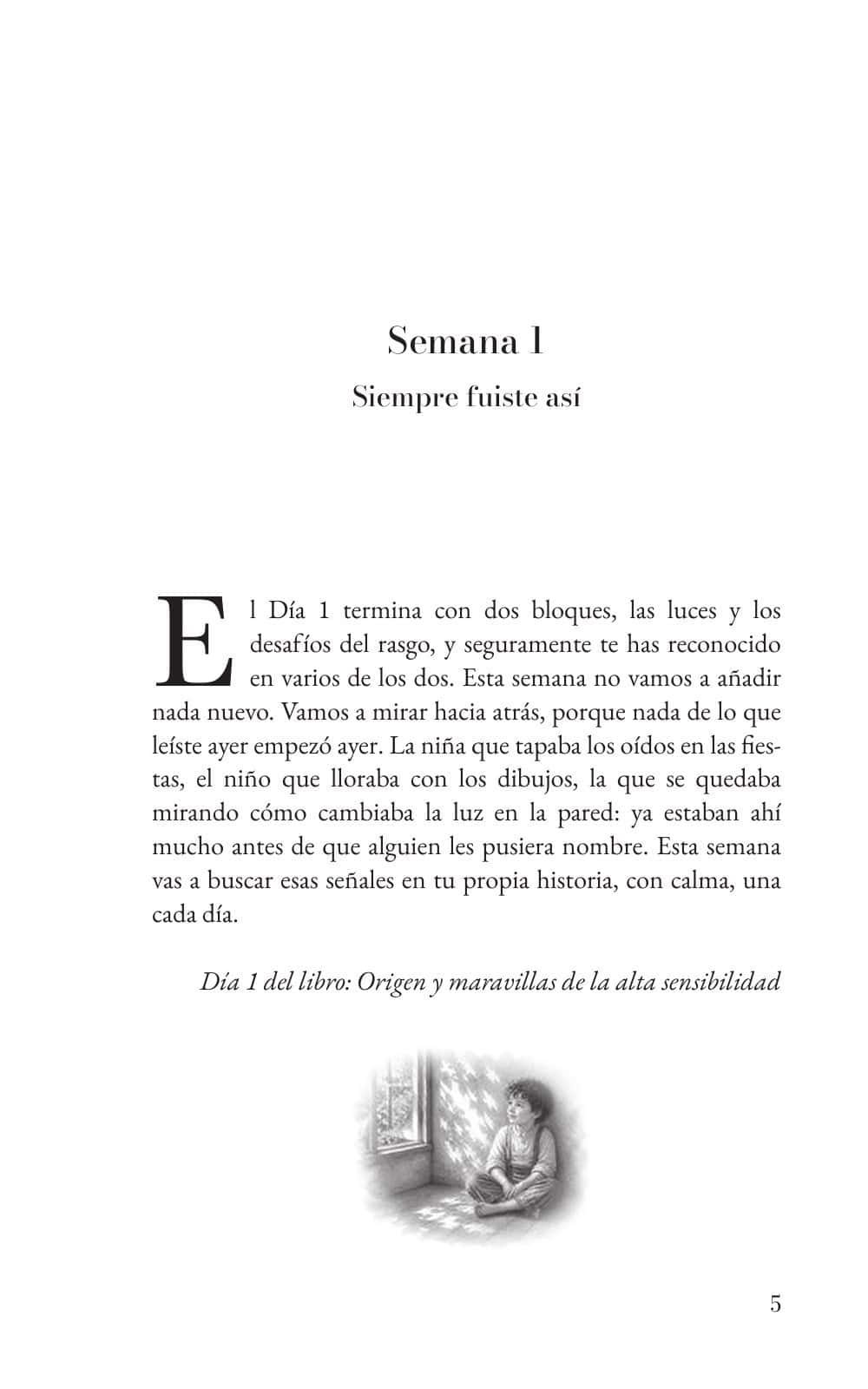 Primera página de la semana 1 del diario