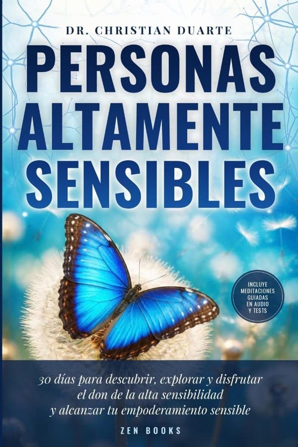 Portada del libro Personas altamente sensibles, de Christian Duarte